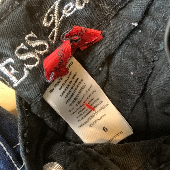 Size 6 girls Jegging/Jeans LOT of 4 - Picture 5 of 6